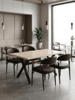 Quatro Sandalye — Ahşap Kolçaklı Otel & Restoran Sandalyesi - Görsel 4