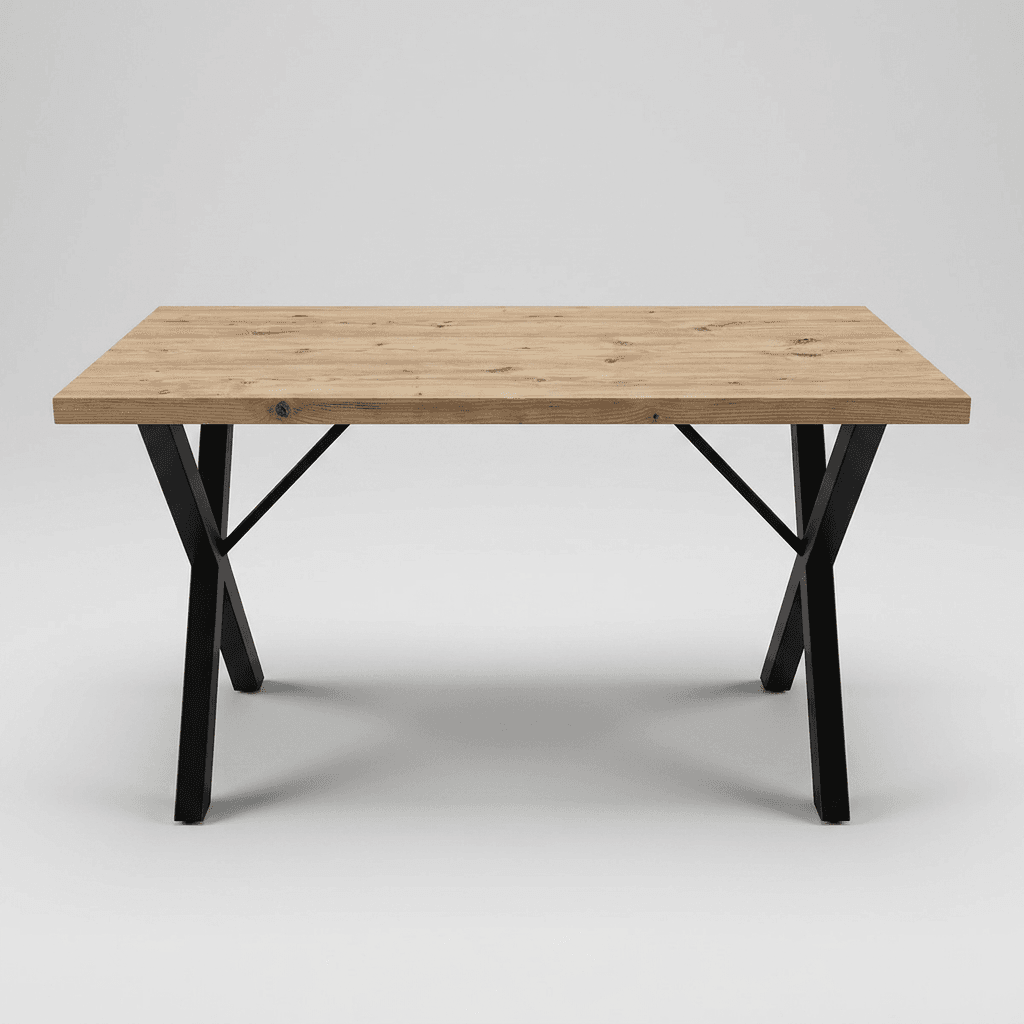 019f5bdc-aaf8-7000-bd77-28efbe213217 Solid Model MDF Masa — Cafe & Restoran Masası - Görsel 1
