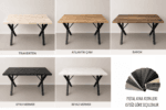 Solid Model MDF Masa — Cafe & Restoran Masası - Görsel 10