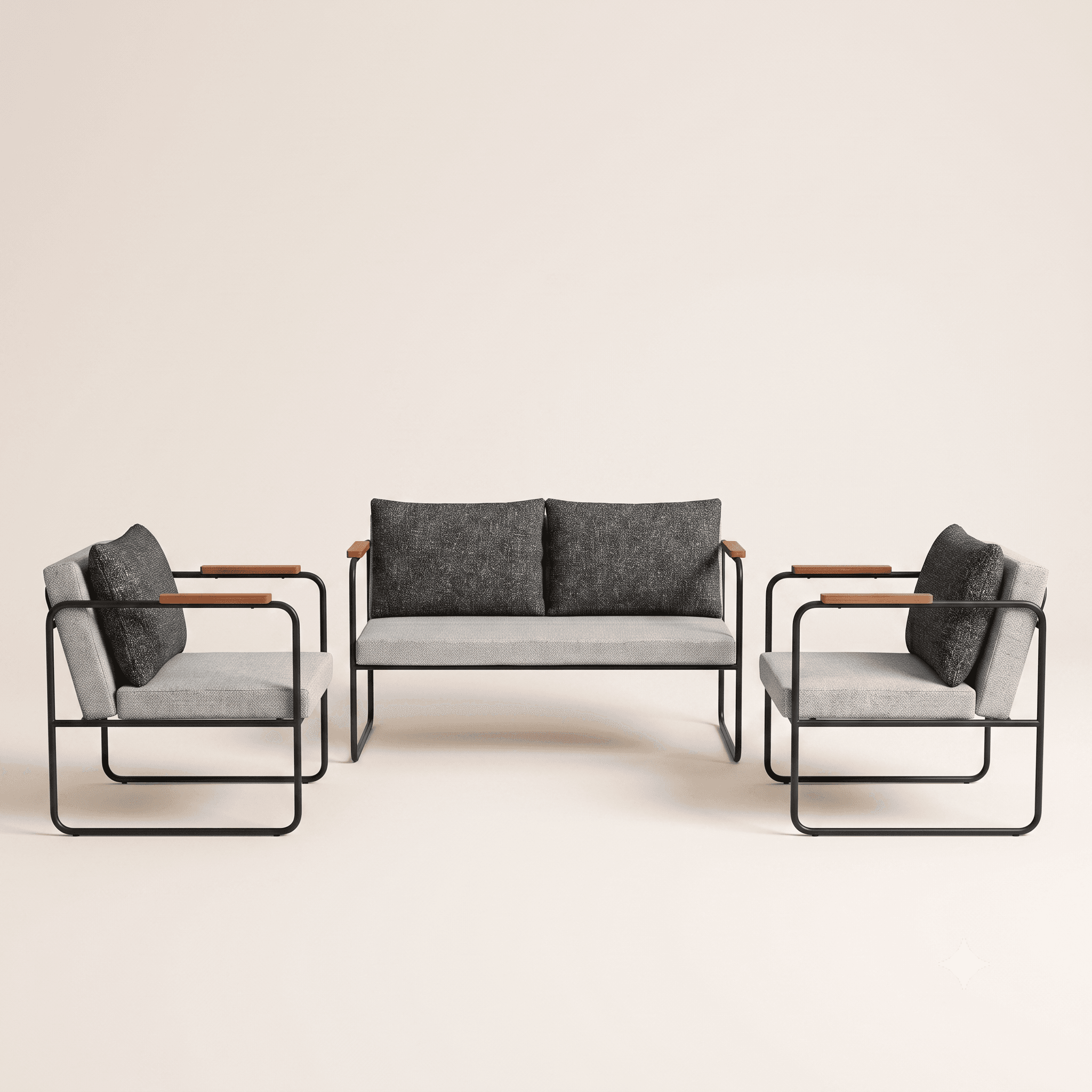 Gemini_Generated_Image_ukucpfukucpfukuc Loft Set — Metal İskeletli Sedir Takımı