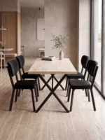 Elma Sandalye — Metal İskeletli Cafe & Restoran Sandalyesi - Görsel 3