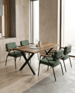 Ekos Sandalye — Kolçaklı Metal Cafe Sandalyesi - Görsel 4