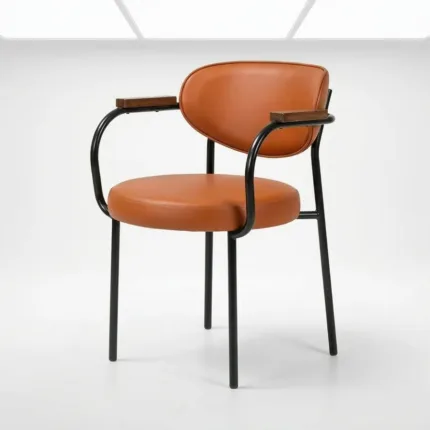 Venüs Sandalye — Ahşap Kolçaklı Cafe Sandalyesi