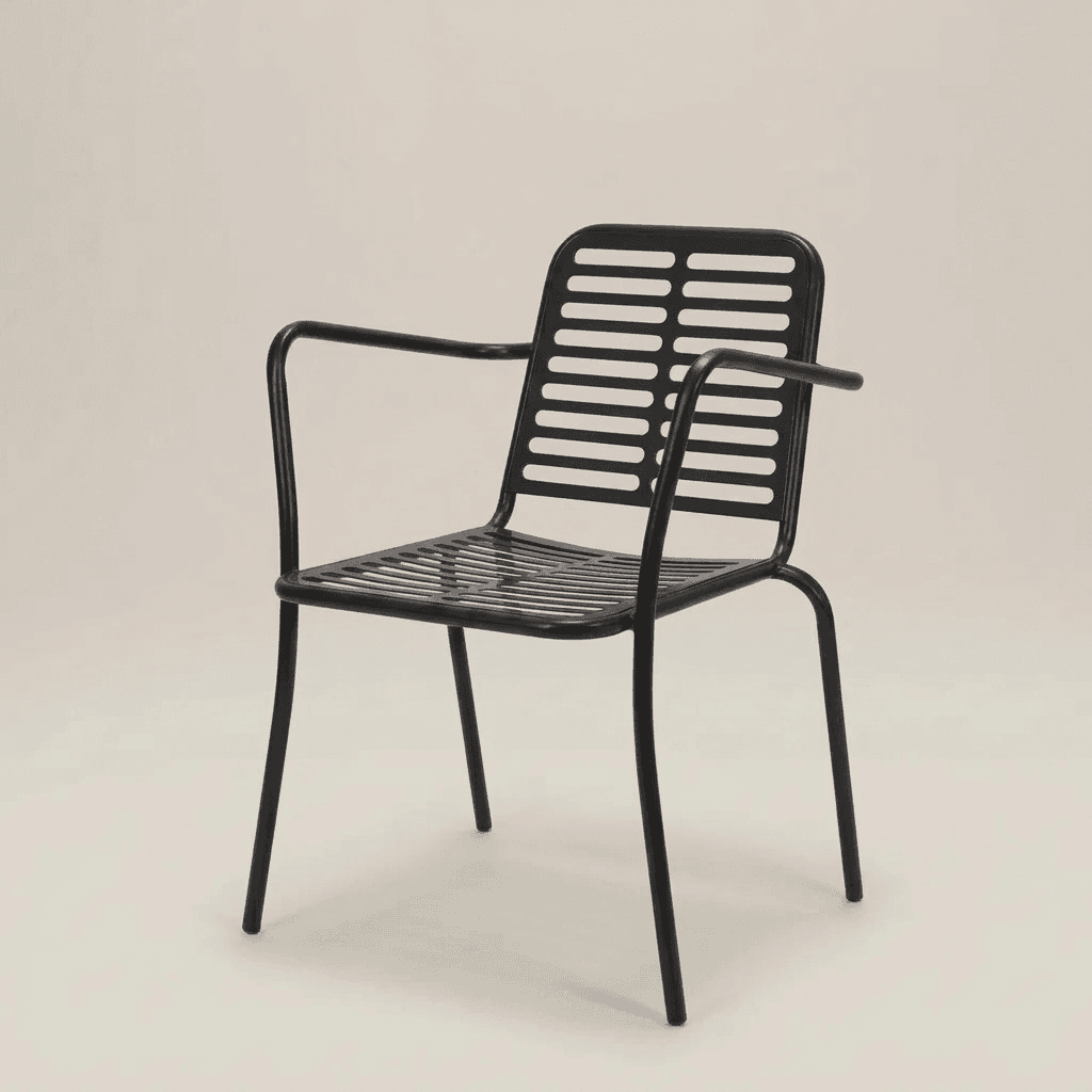 ourdoorchair1 Yeşim Sandalye — Dış Mekan Metal Sandalye