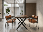 Venüs Sandalye — Ahşap Kolçaklı Cafe Sandalyesi - Görsel 3